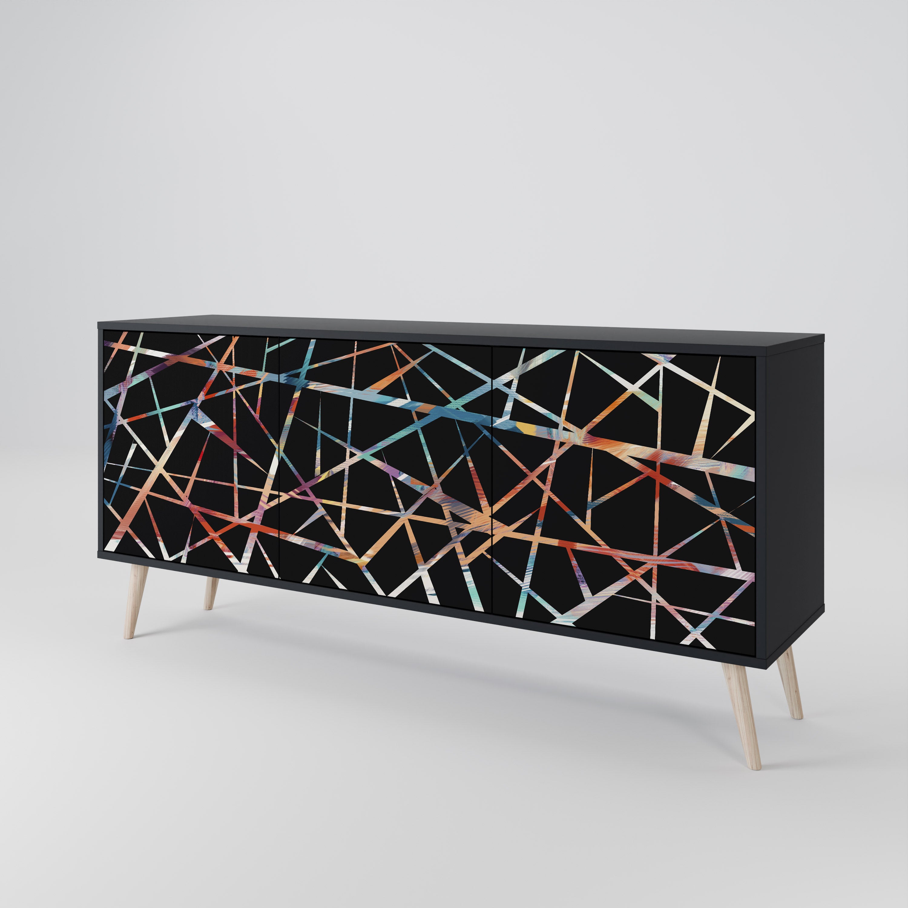 POLYGON VERVE 3-Door Sideboard