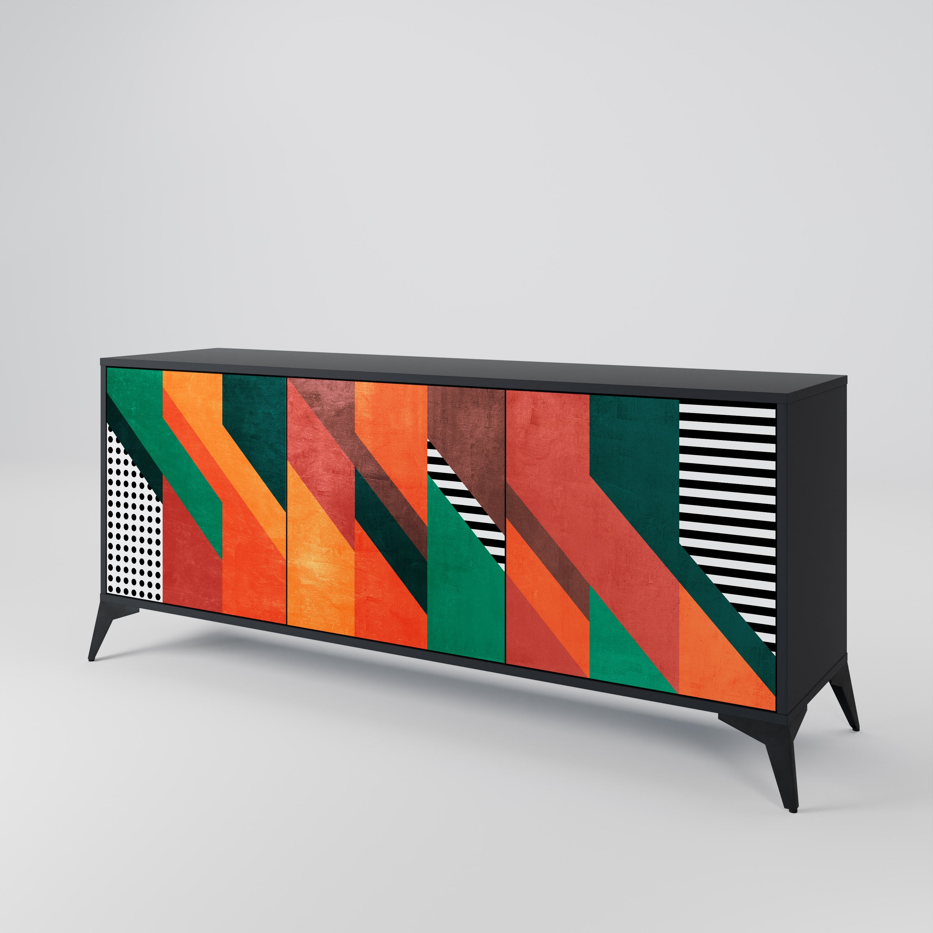 MAKESHIFT ARTISTRY 3-Door Sideboard