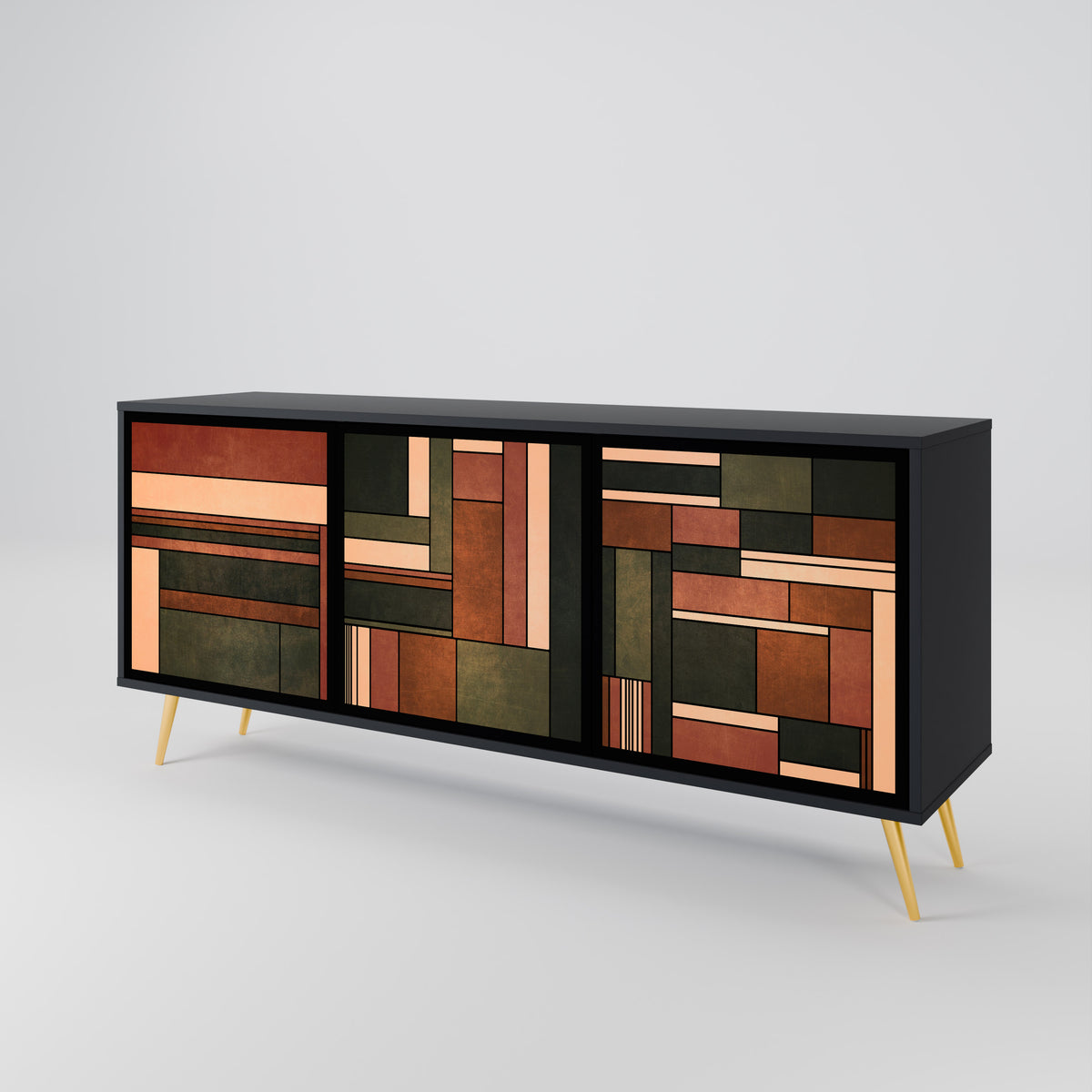 FIGURES OF NATURE 3-Door Sideboard