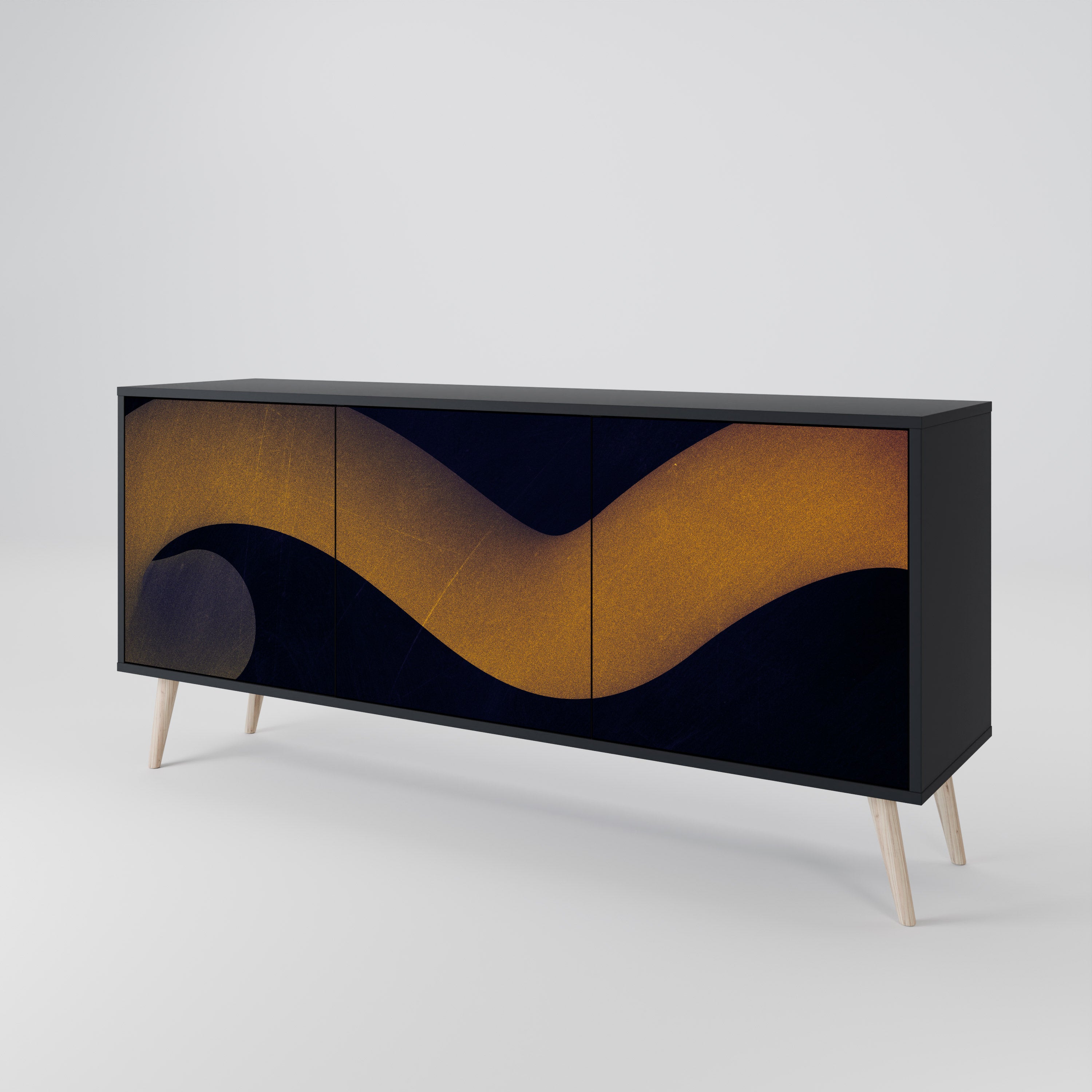 HOLLOW TIME 3-Door Sideboard