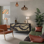 UNIFIED FRAGMENTS 3-Door Sideboard