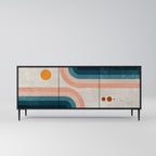 TWO HALVES 3-Door Sideboard