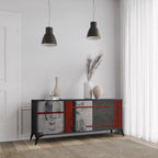 GRAY FIGURES 3-Door Sideboard
