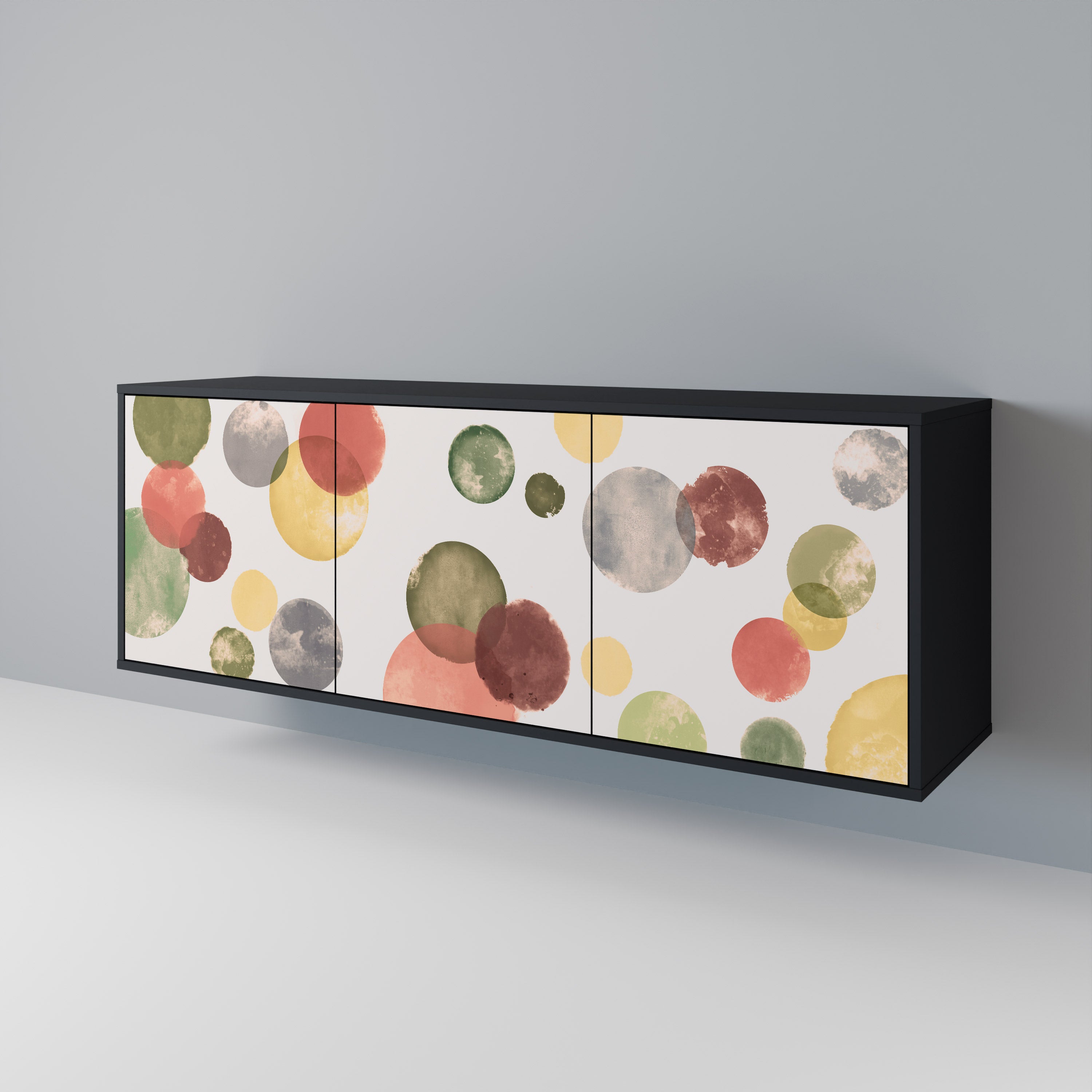 FLEETING HAPPINESS Skänk med tre dörrar