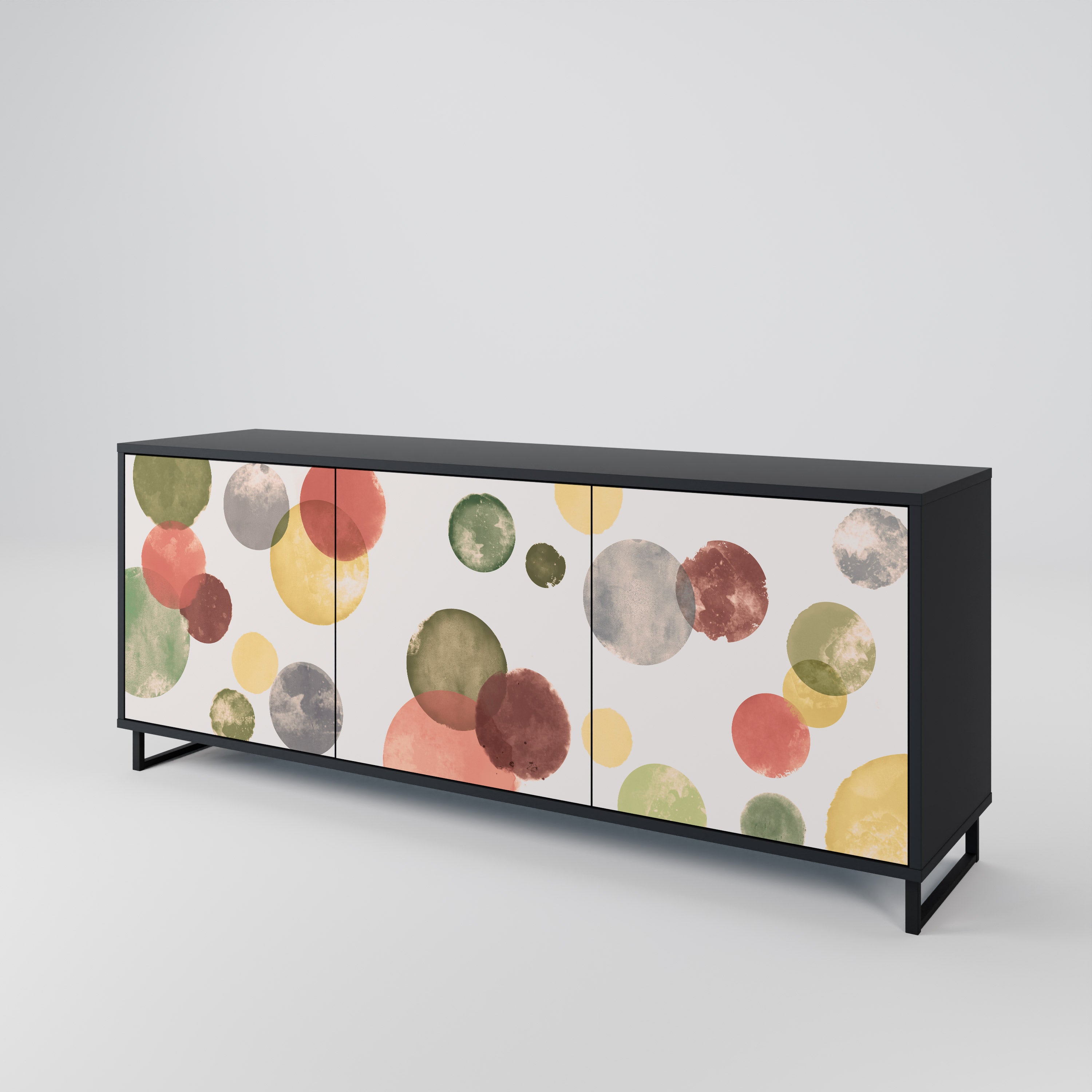 FLEETING HAPPINESS Skänk med tre dörrar