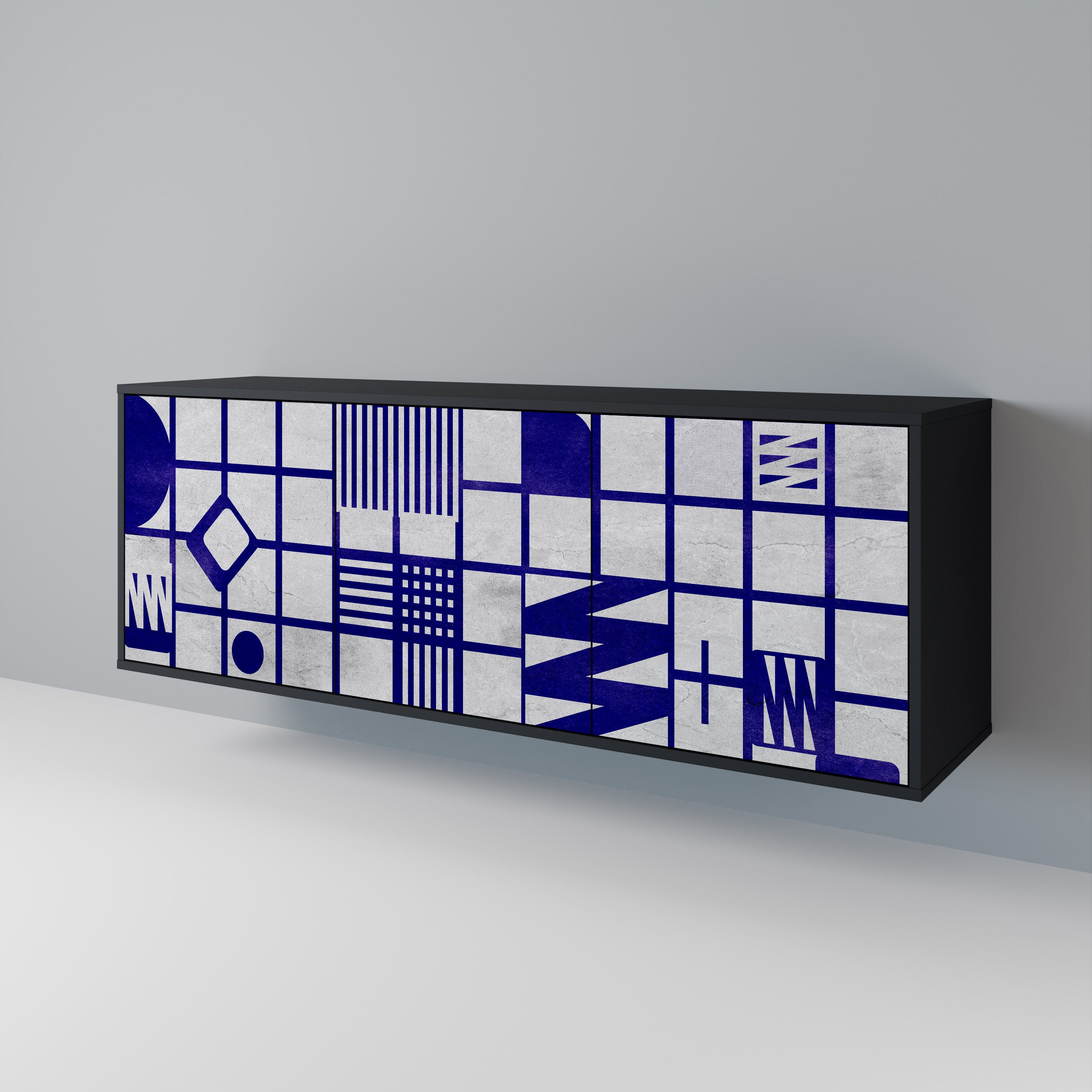 THE RIGHT PLACES Skänk med tre dörrar