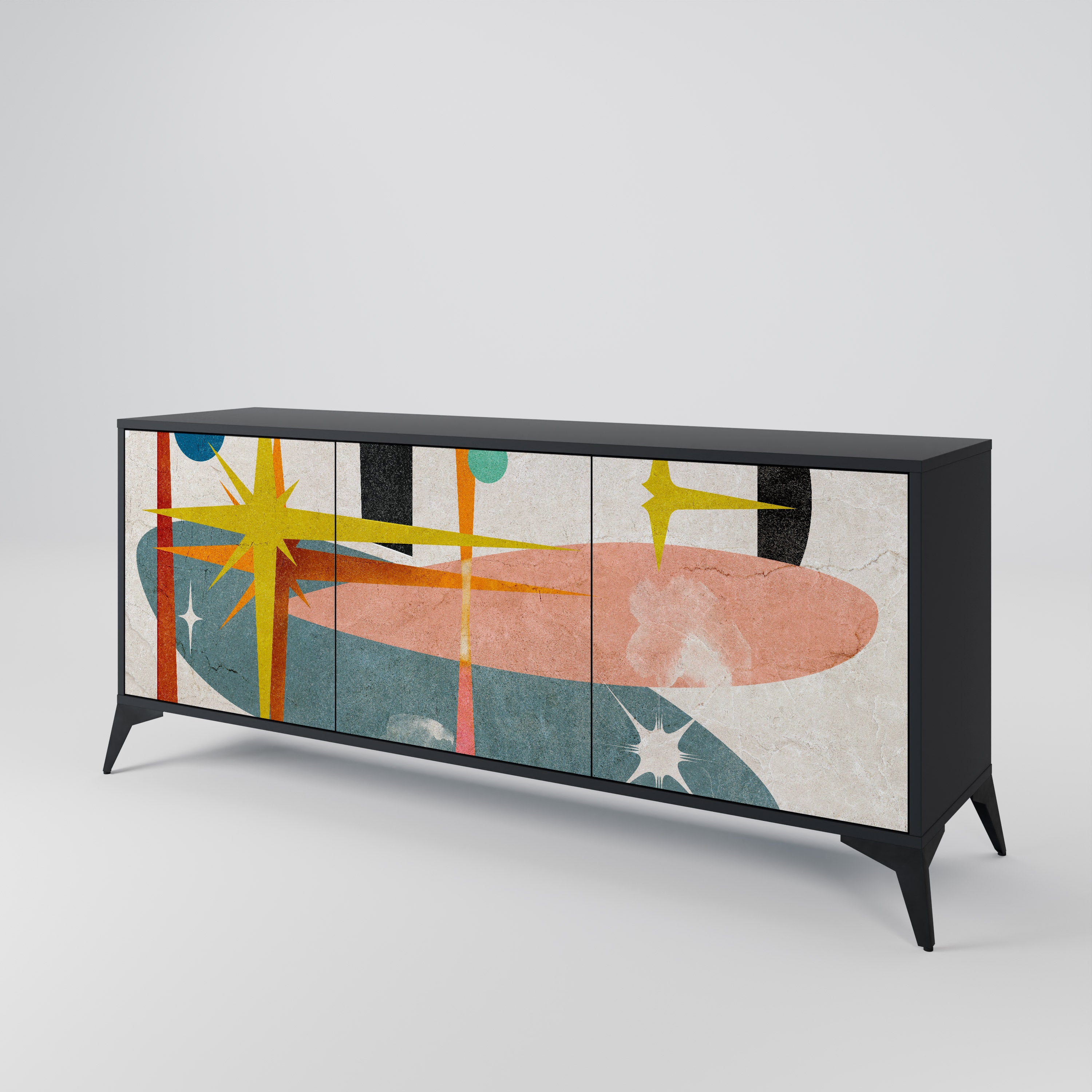 INTERSTELLAR VIBES 3-Door Sideboard