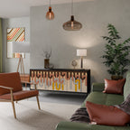 FÄRGGLADA STRINGS 3-dörrars skänk