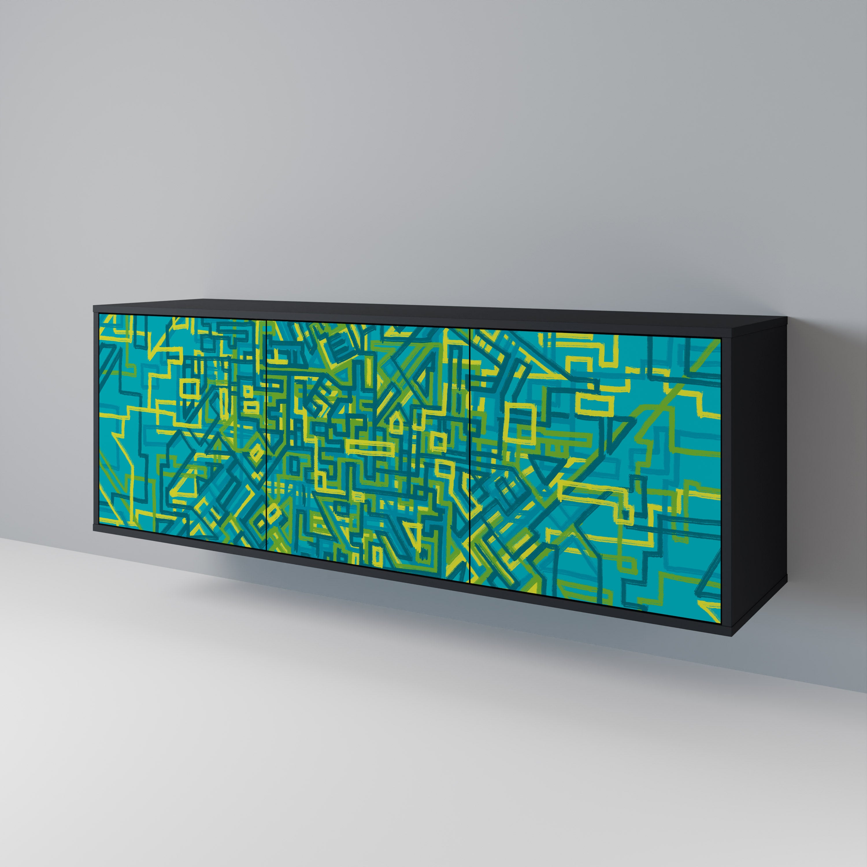 NOSTALGIC MEMORIES Skänk med tre dörrar