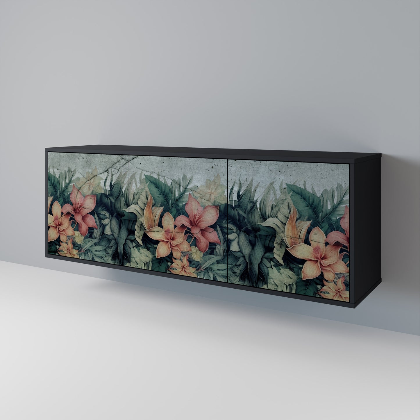 HEAVENLY BLOOM Skänk med tre dörrar