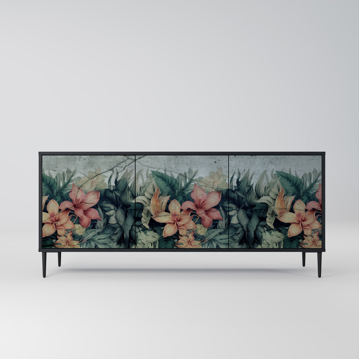 HEAVENLY BLOOM Skänk med tre dörrar