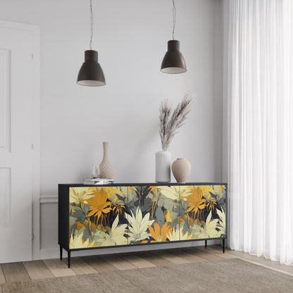 SUNKISSED LILY 3-dörrars skänk i svart finish
