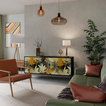 SUNKISSED LILY 3-dörrars skänk i svart finish
