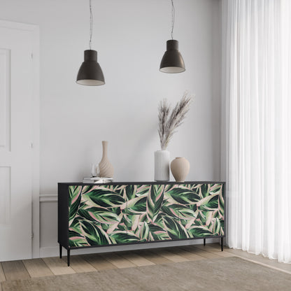 EERIE STROMANTHE 3-dörrars skänk i svart finish