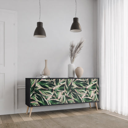 EERIE STROMANTHE 3-dörrars skänk i svart finish