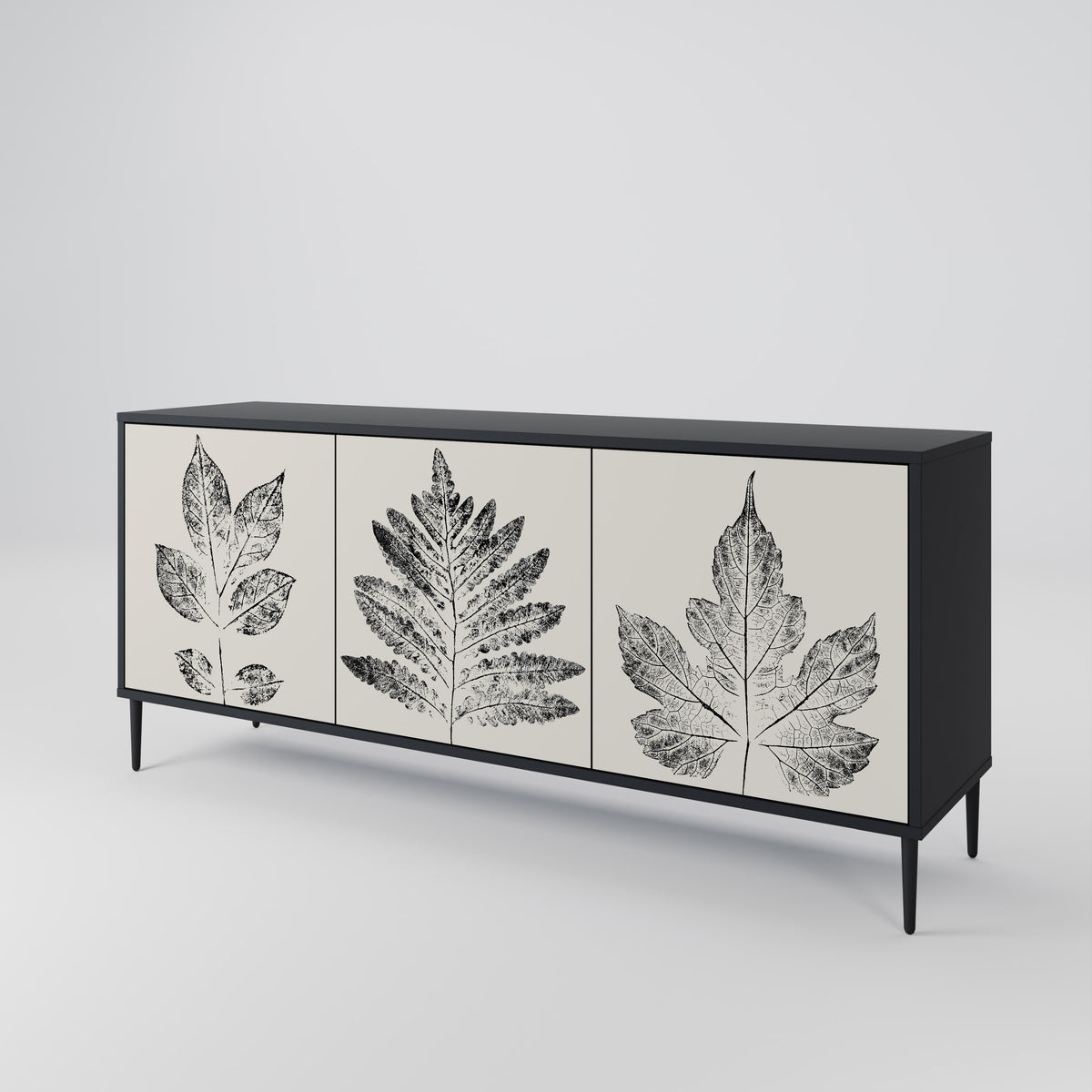 LEAFY STAMPS 3-Door Sideboard