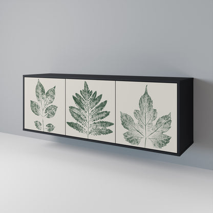 GREEN LEAFY STAMPS Skänk med tre dörrar