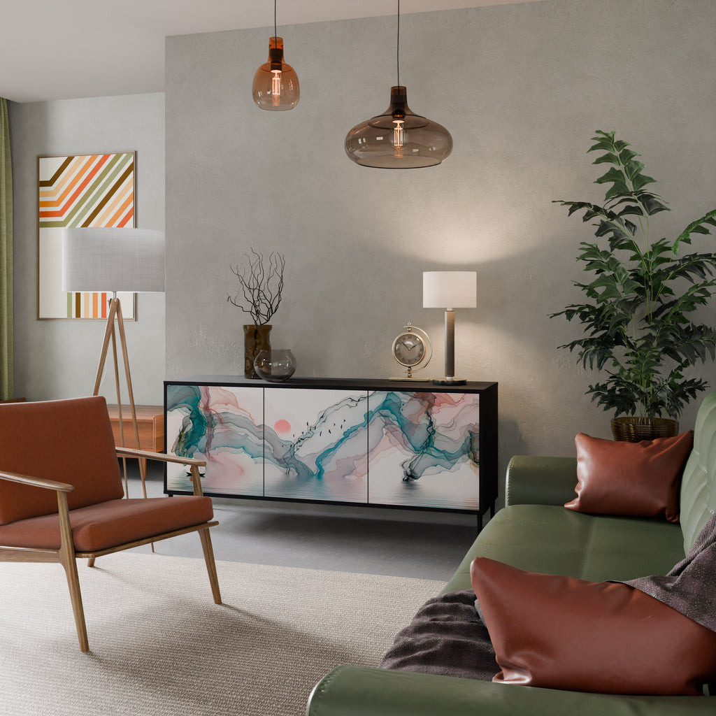 VELVET CROSSING Skänk med tre dörrar