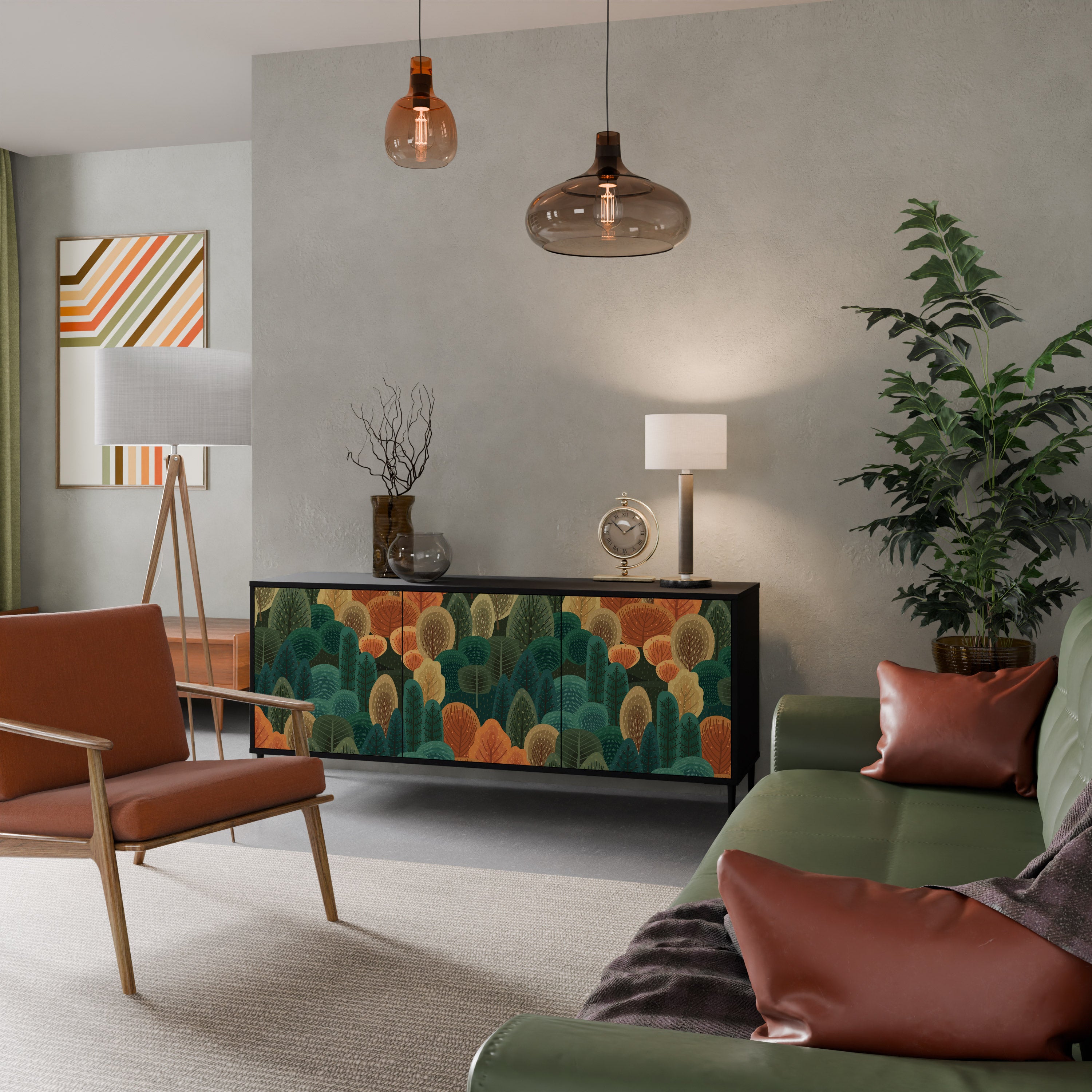 AUTUMN KALEIDOSCOPE 3-Door Sideboard