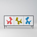 CHILDHOOD MEMORY Skänk med tre dörrar