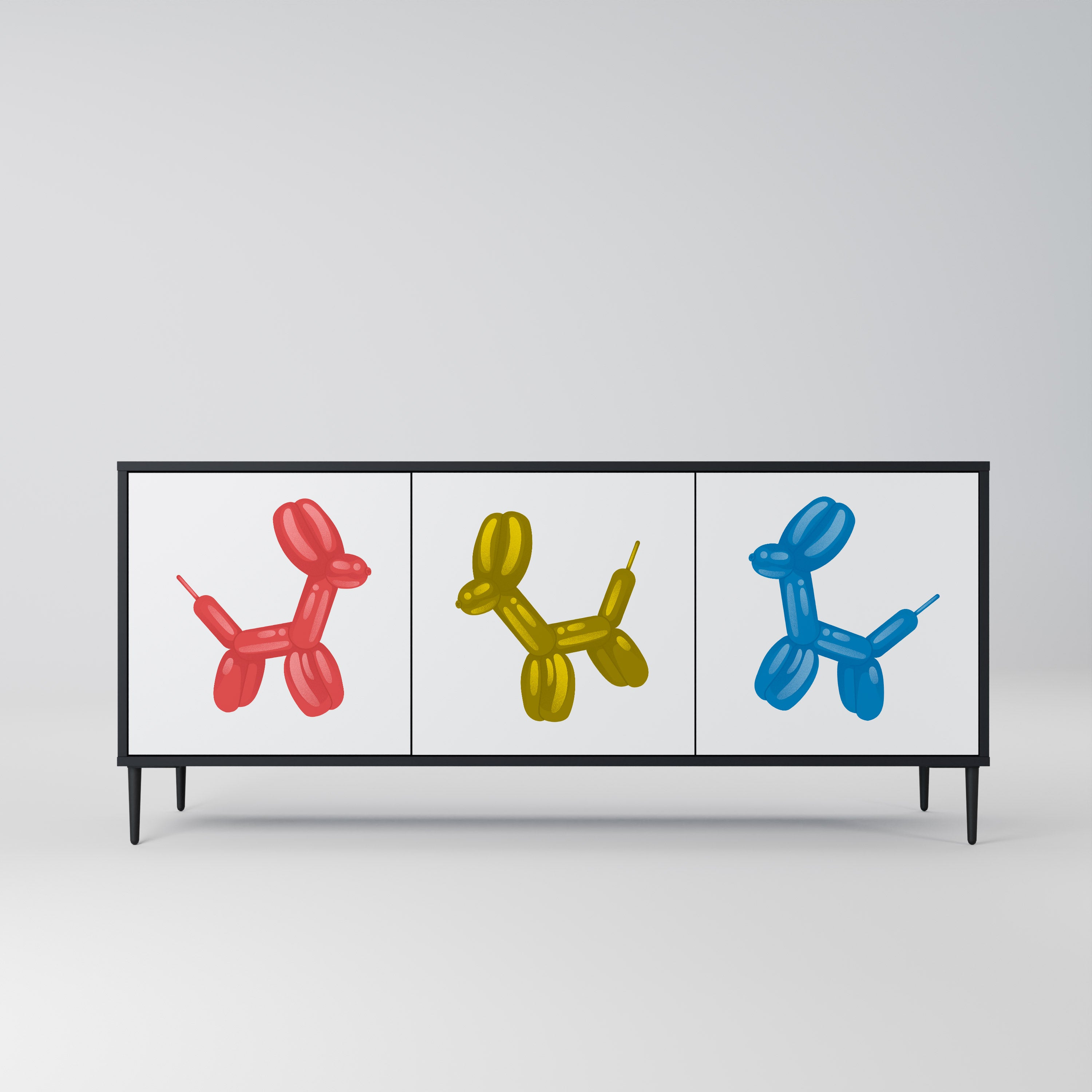 CHILDHOOD MEMORY Skänk med tre dörrar