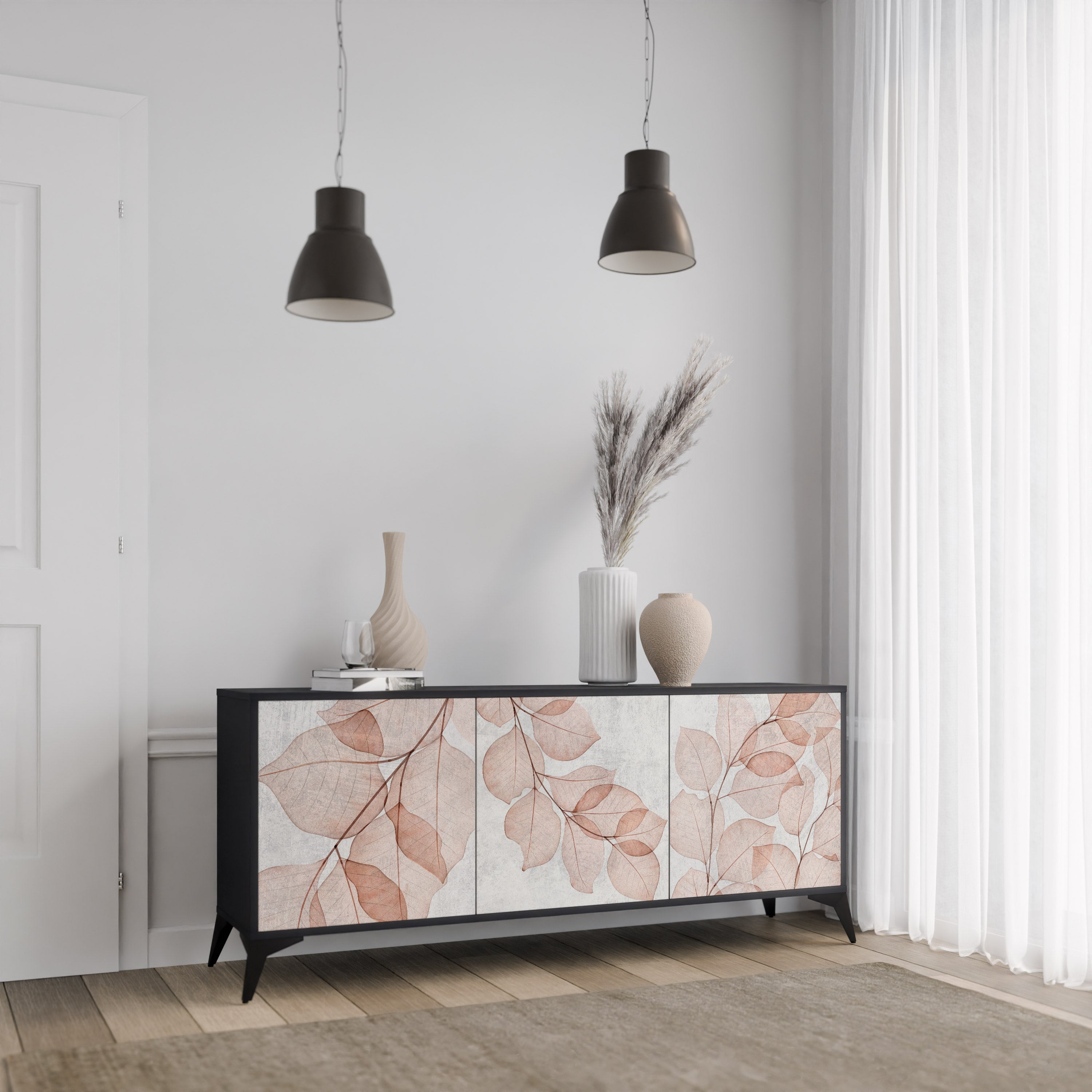 AUTUMN FRAGILITY 3-Door Sideboard