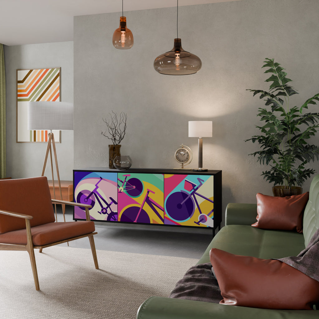 BIKE DREAMS 3-Door Sideboard