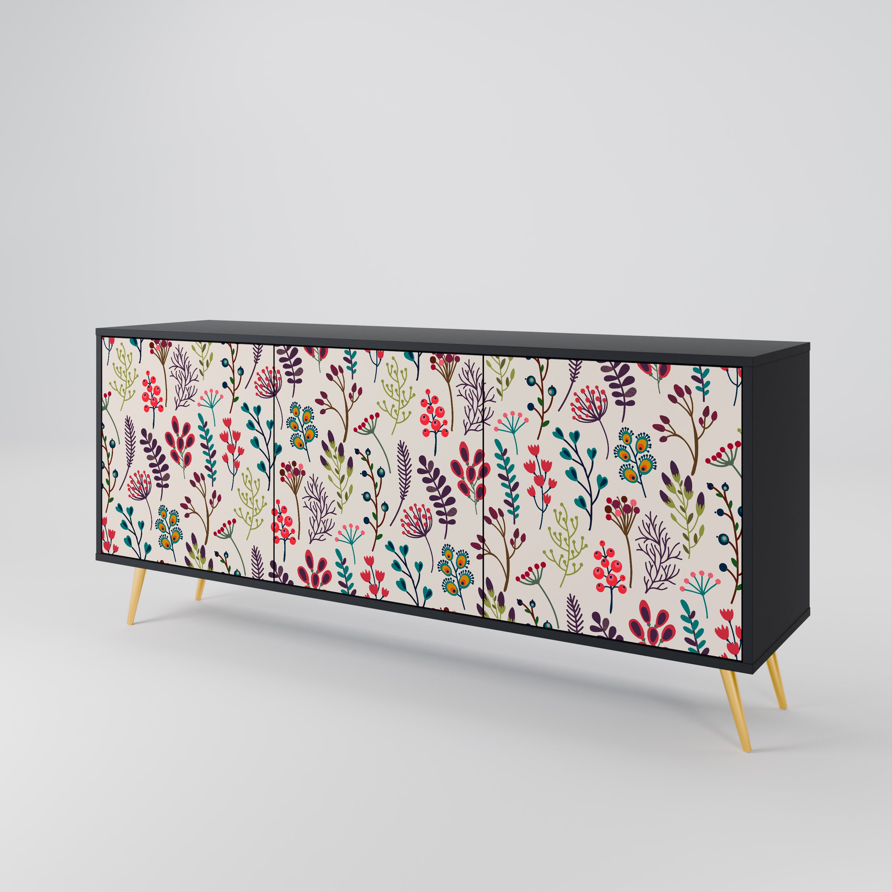 AUTUMN SUNDRIES 3-Door Sideboard