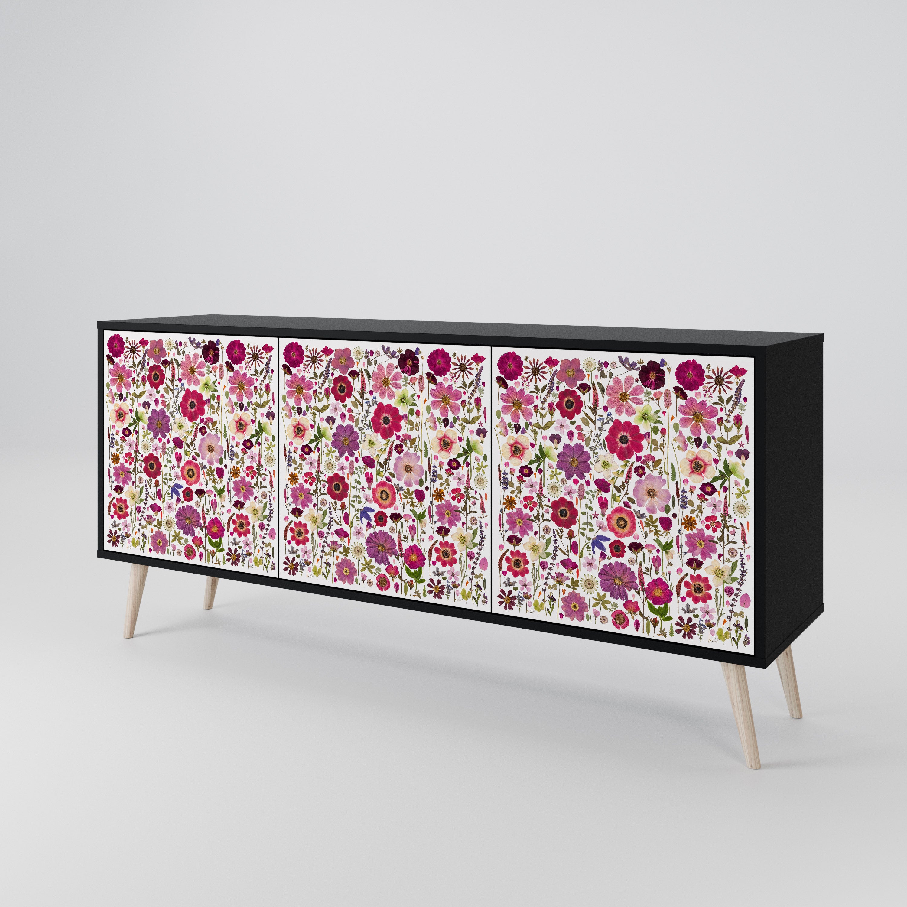 PETAL GARDEN 3-Door Sideboard