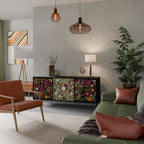 VERDANT GARDEN 3-Door Sideboard
