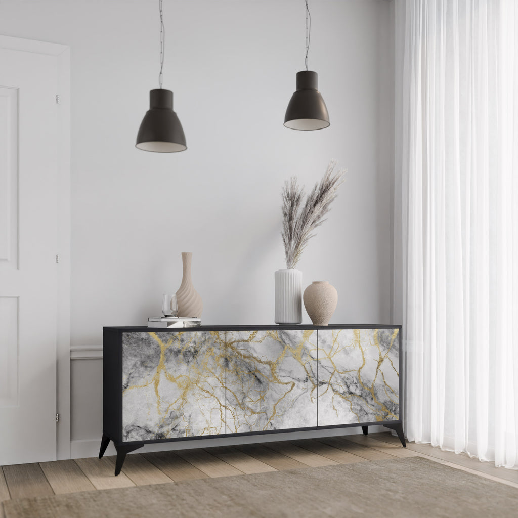 TIMELESS GLIDE Skänk med tre dörrar