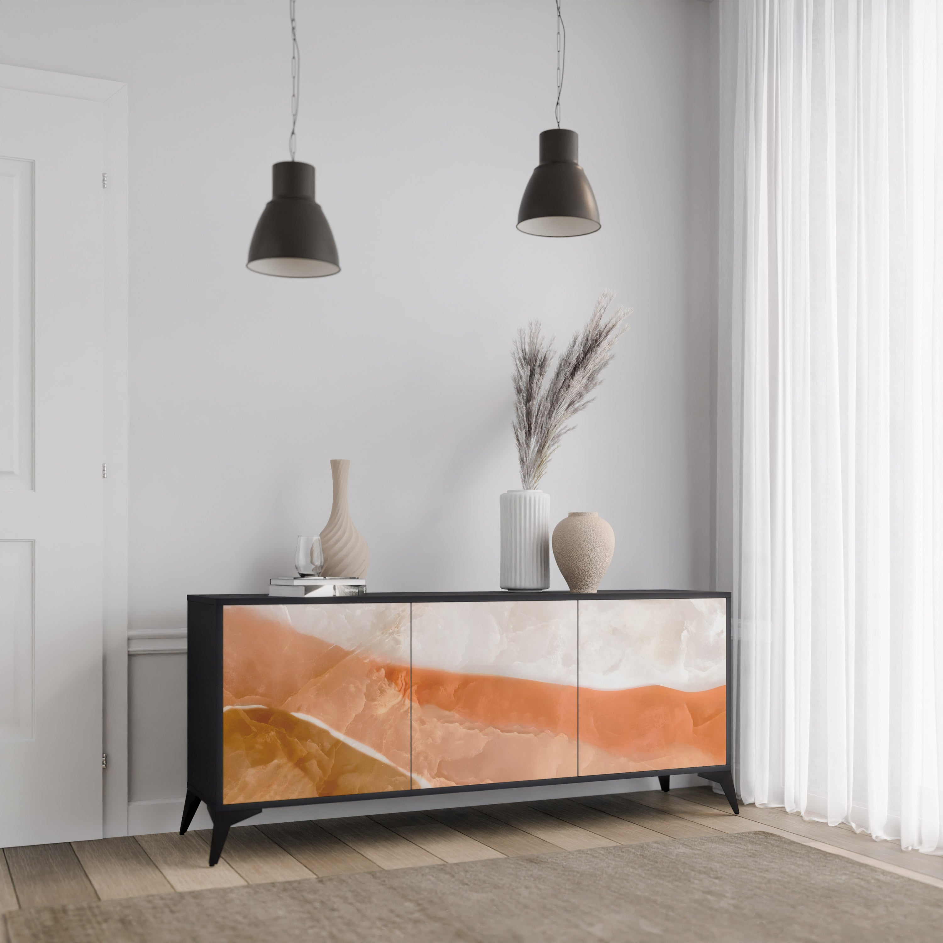 SANDHILLS SPLENDOUR 3-Door Sideboard