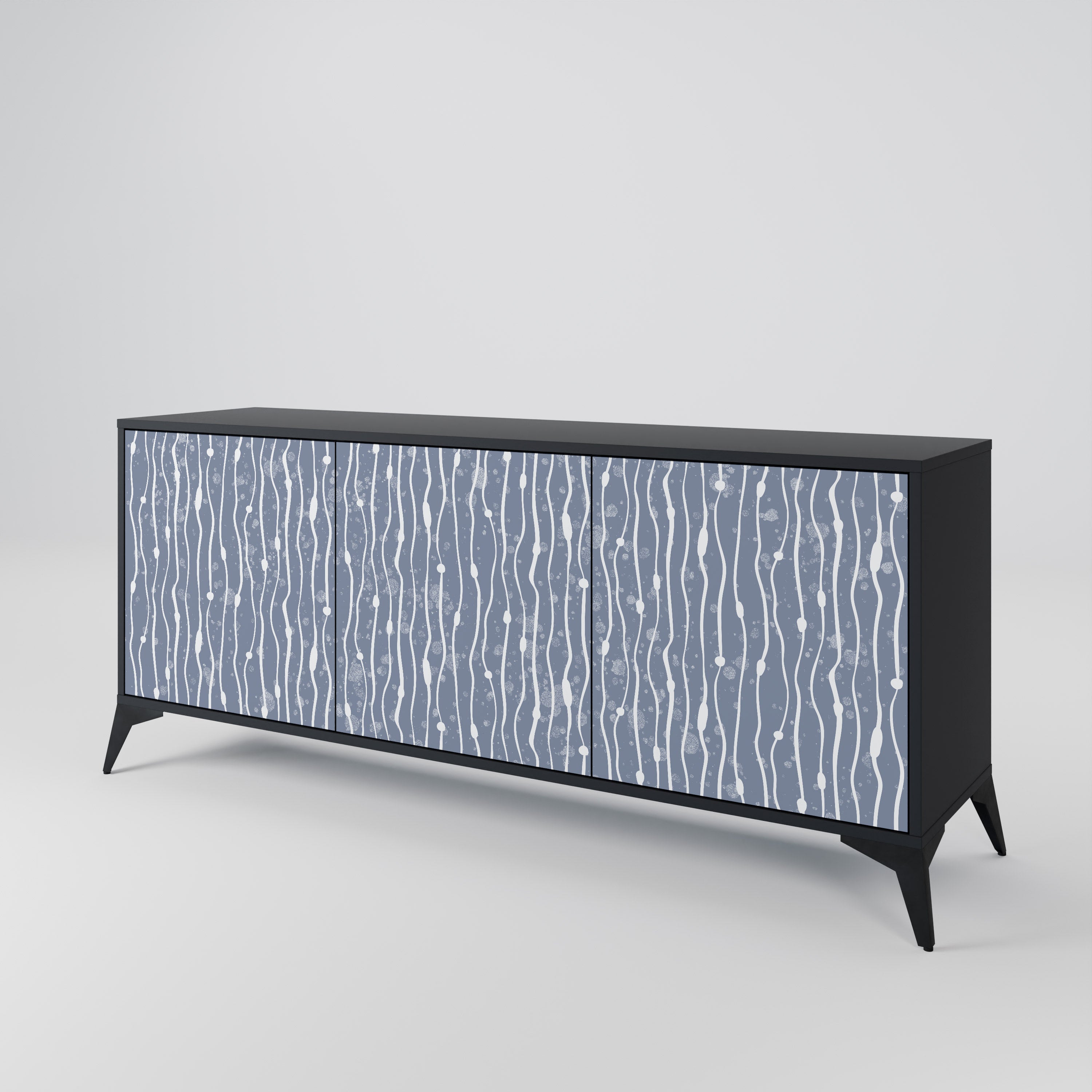 GRAPHITE RAIN 3-Door Sideboard