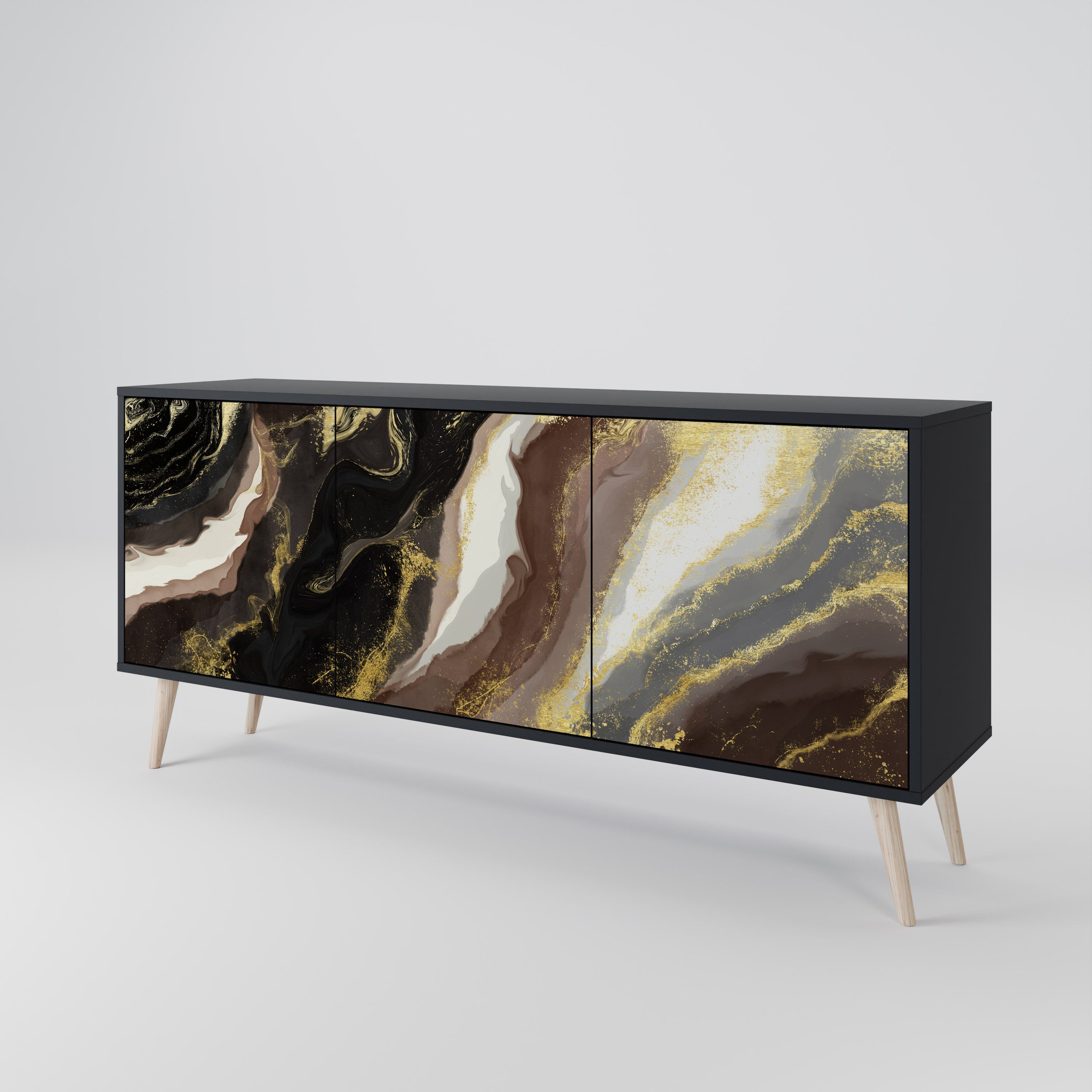 GOLD DUST 3-Door Sideboard