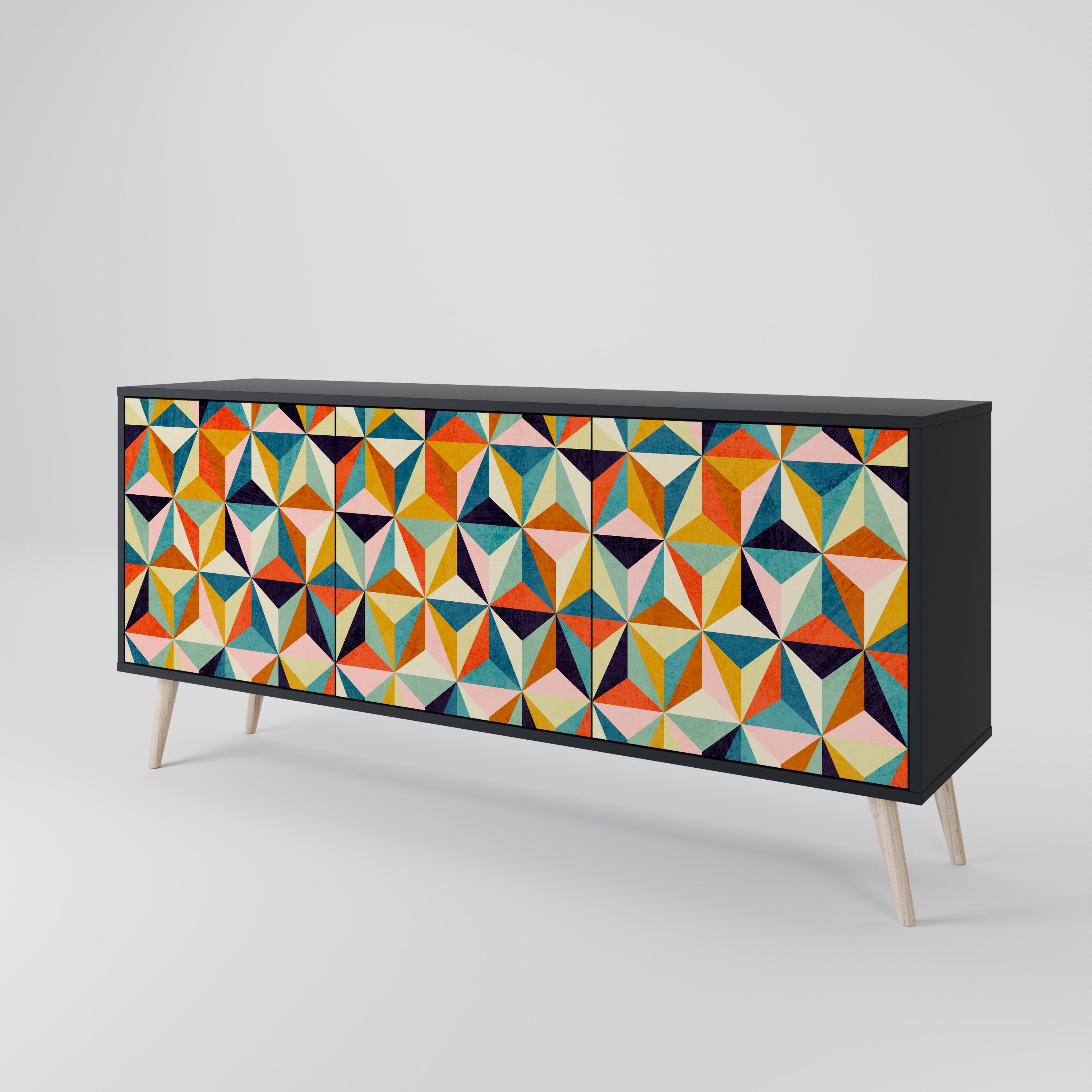 TESSELATE TREASURES 3-Door Sideboard