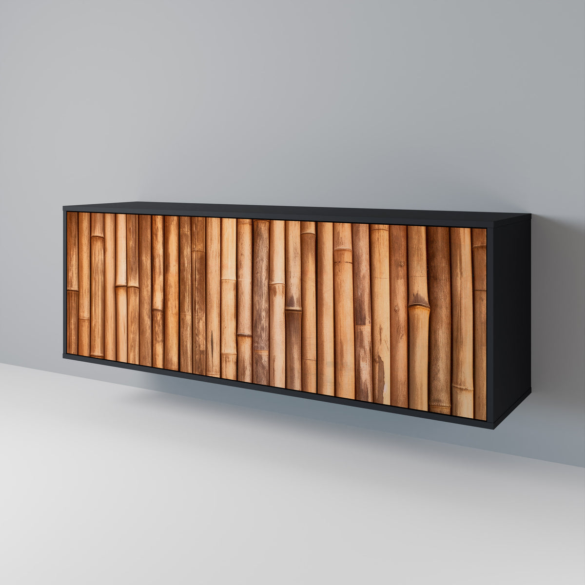 NATURAL WOOD Skänk med tre dörrar