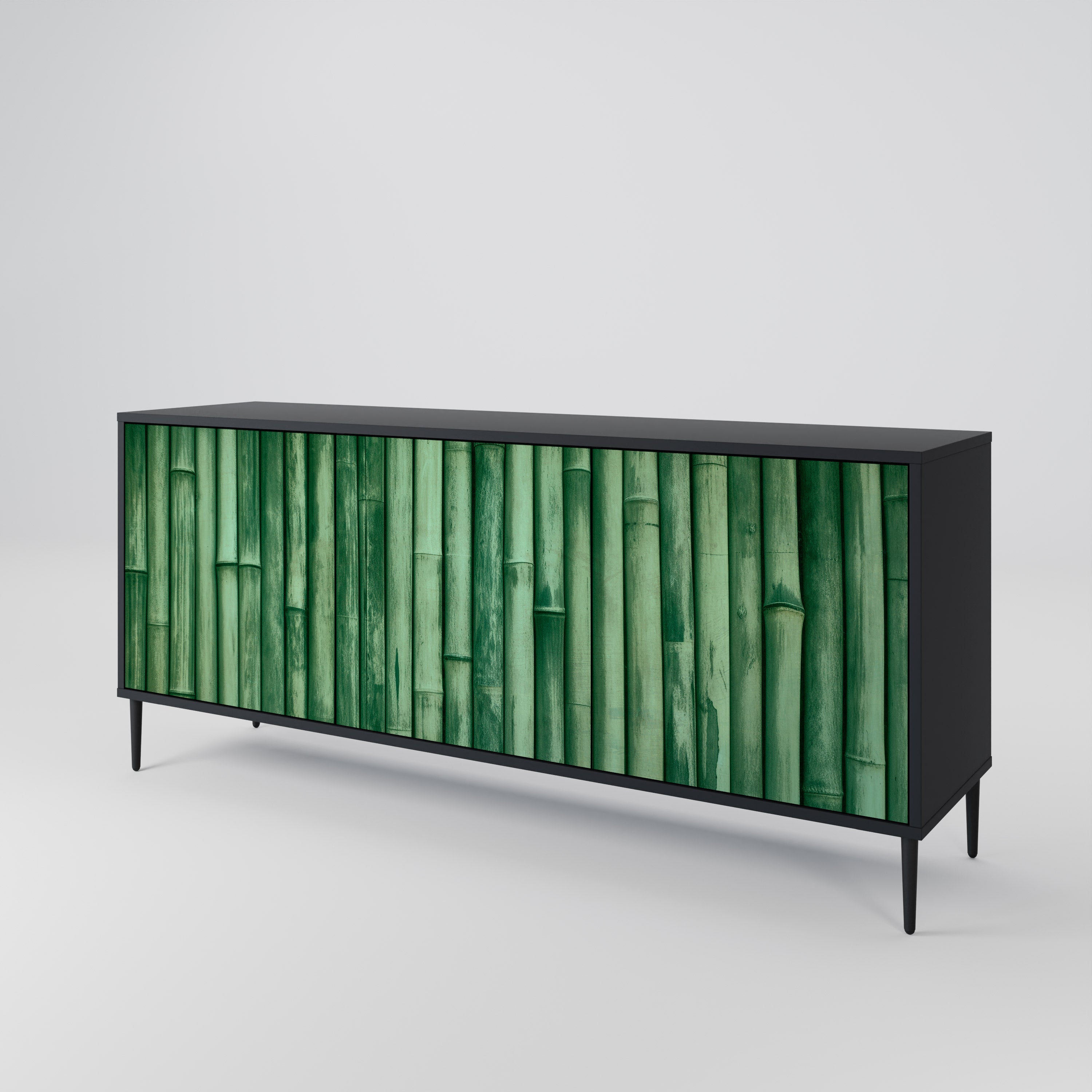 NATURAL GREEN 3-Door Sideboard