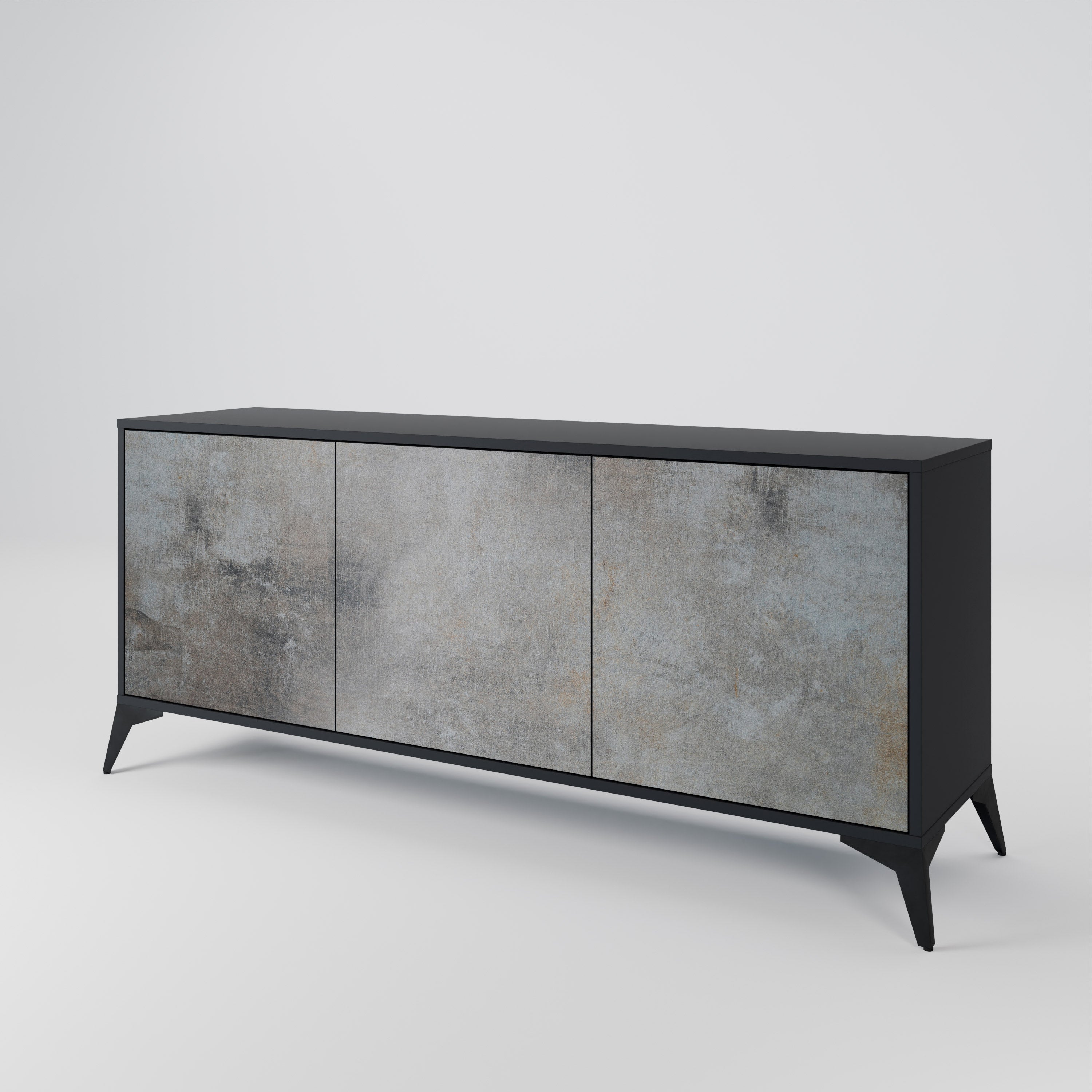 CONCRETE WALL 3-Door Sideboard