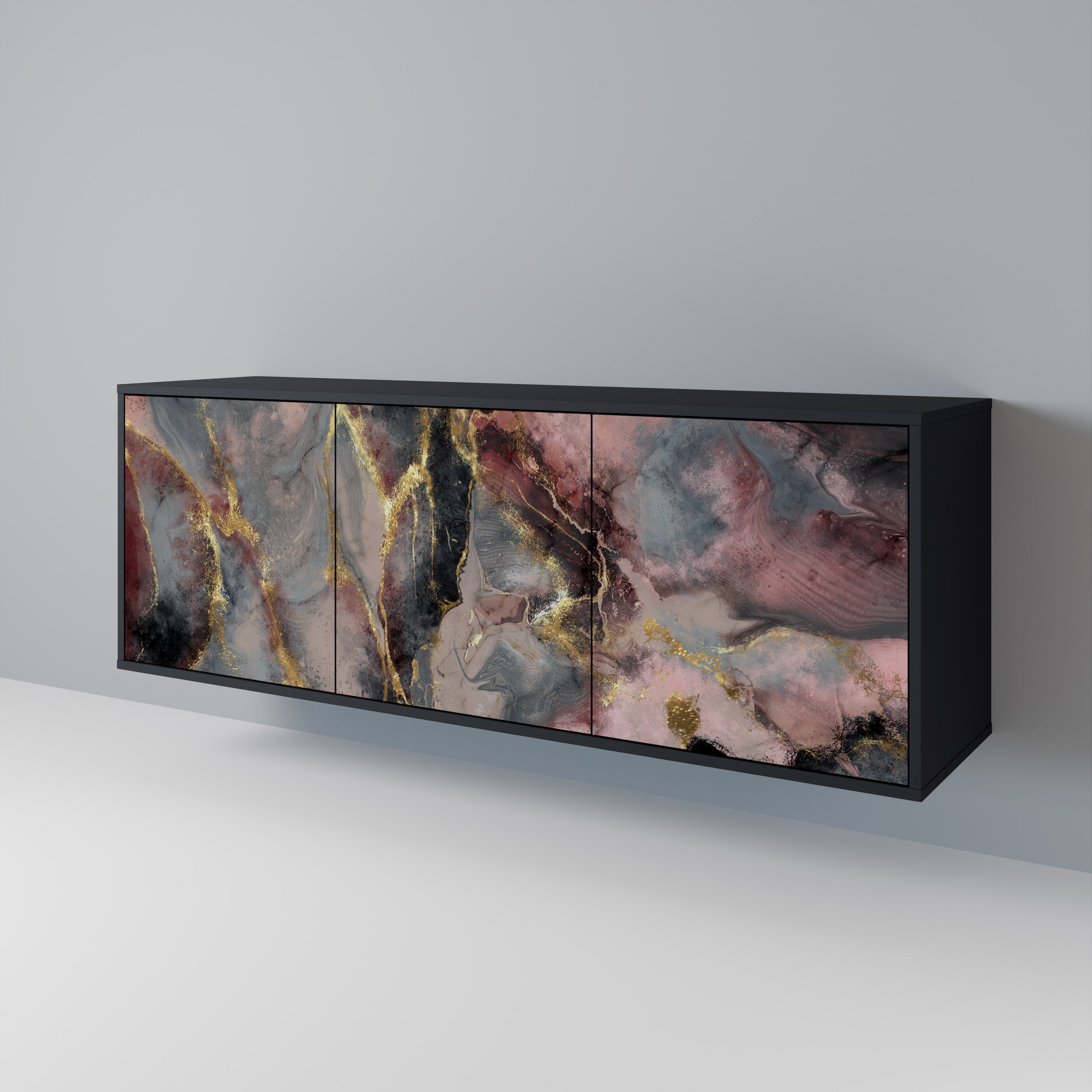 GOLDEN TIDES 3-Door Sideboard