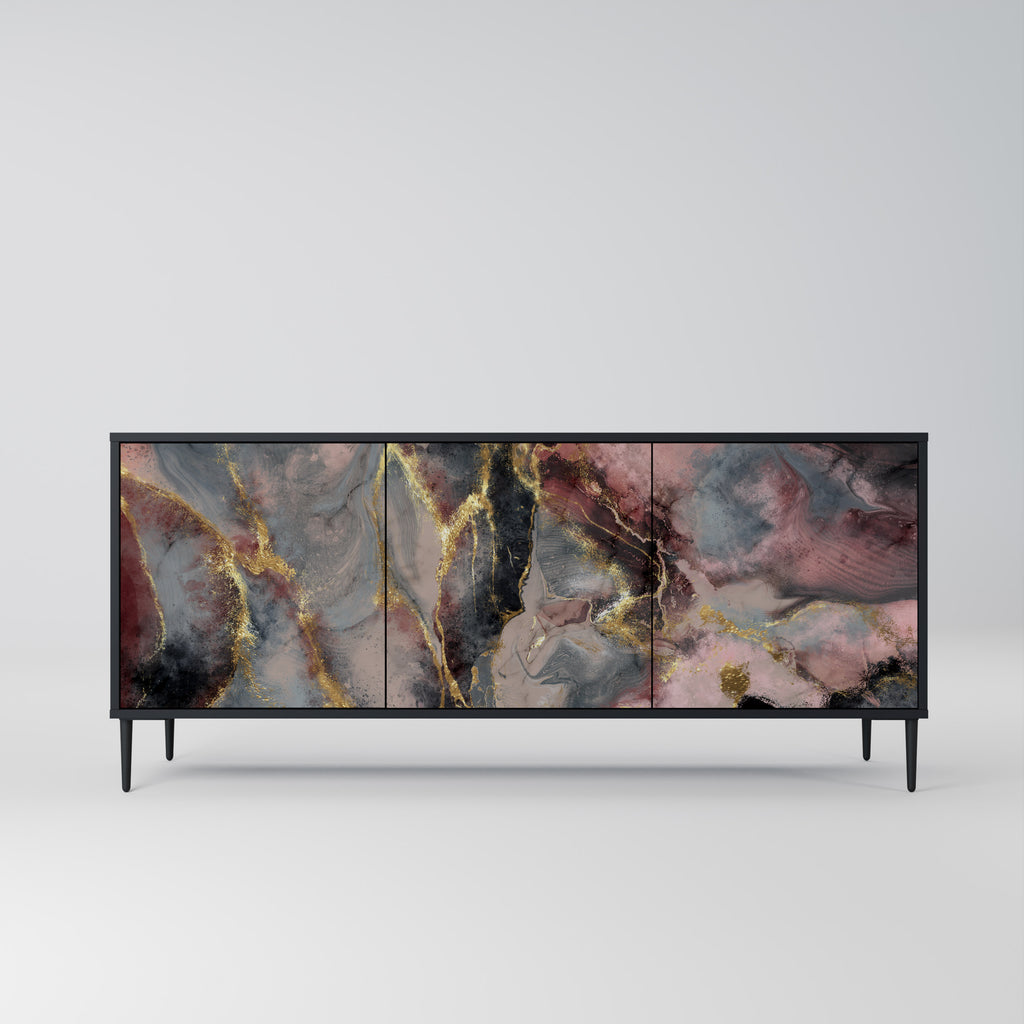 GOLDEN TIDES 3-Door Sideboard