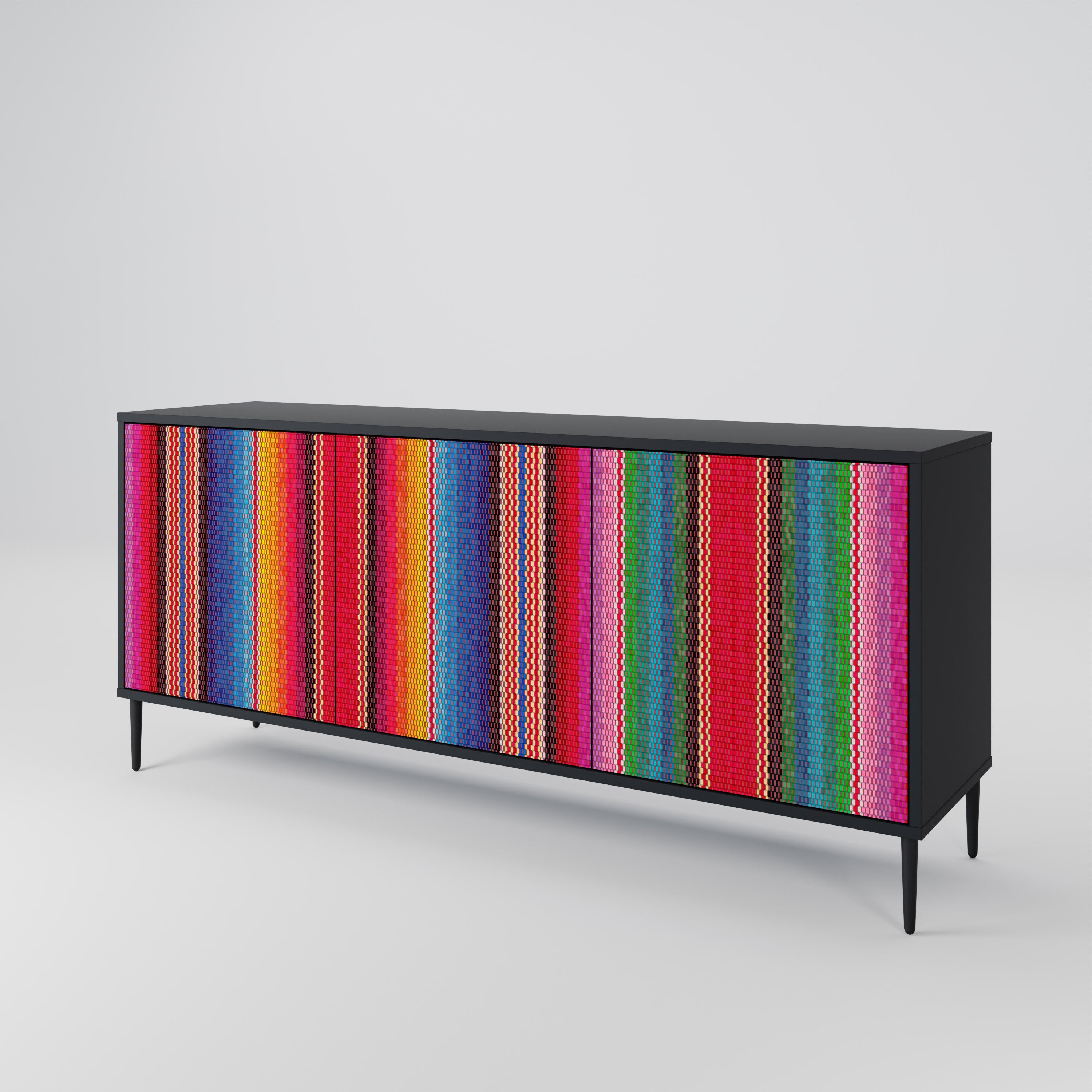 ETHNIC MEXICAN 3-Door Sideboard