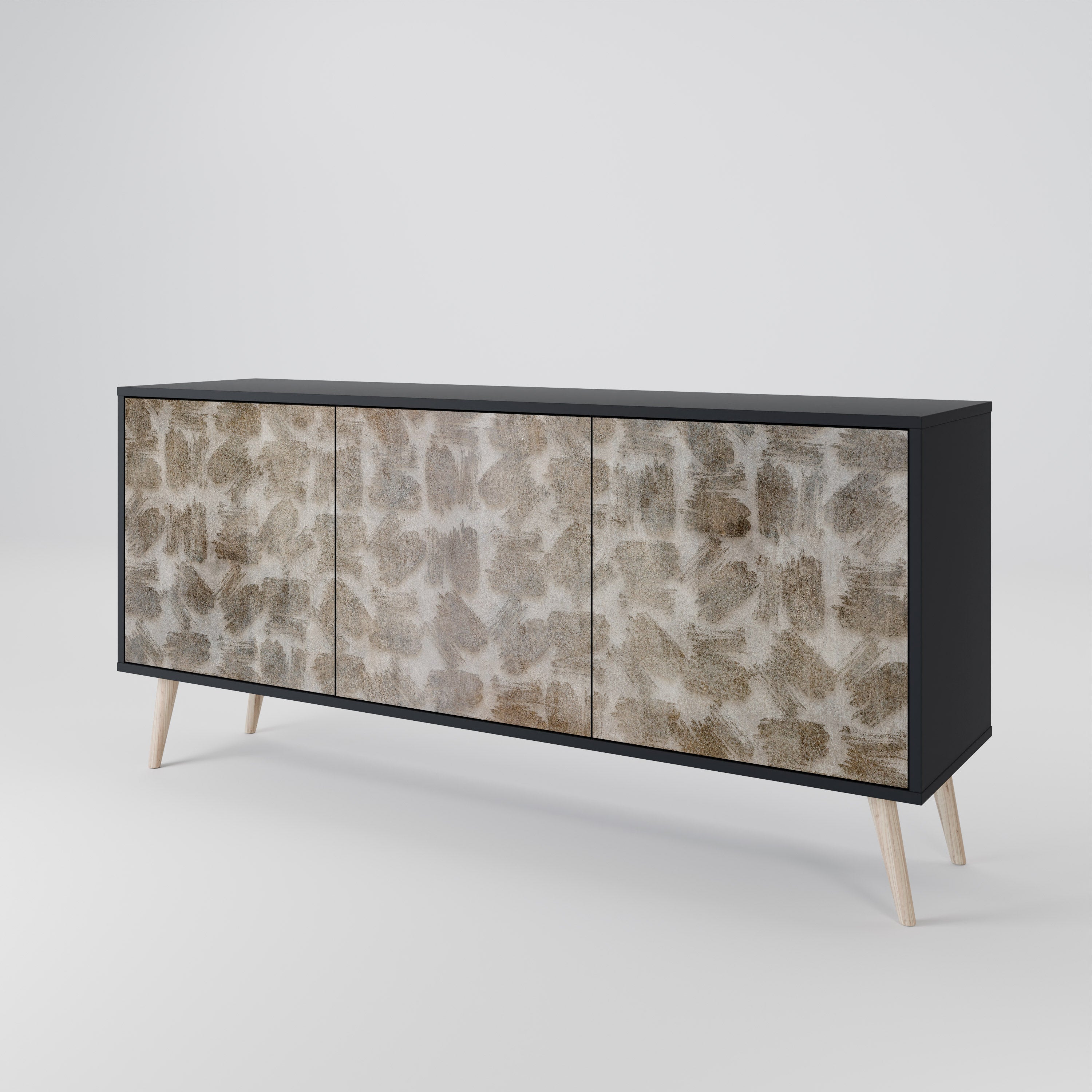SLIGHTLY BLURRED 3-Door Sideboard