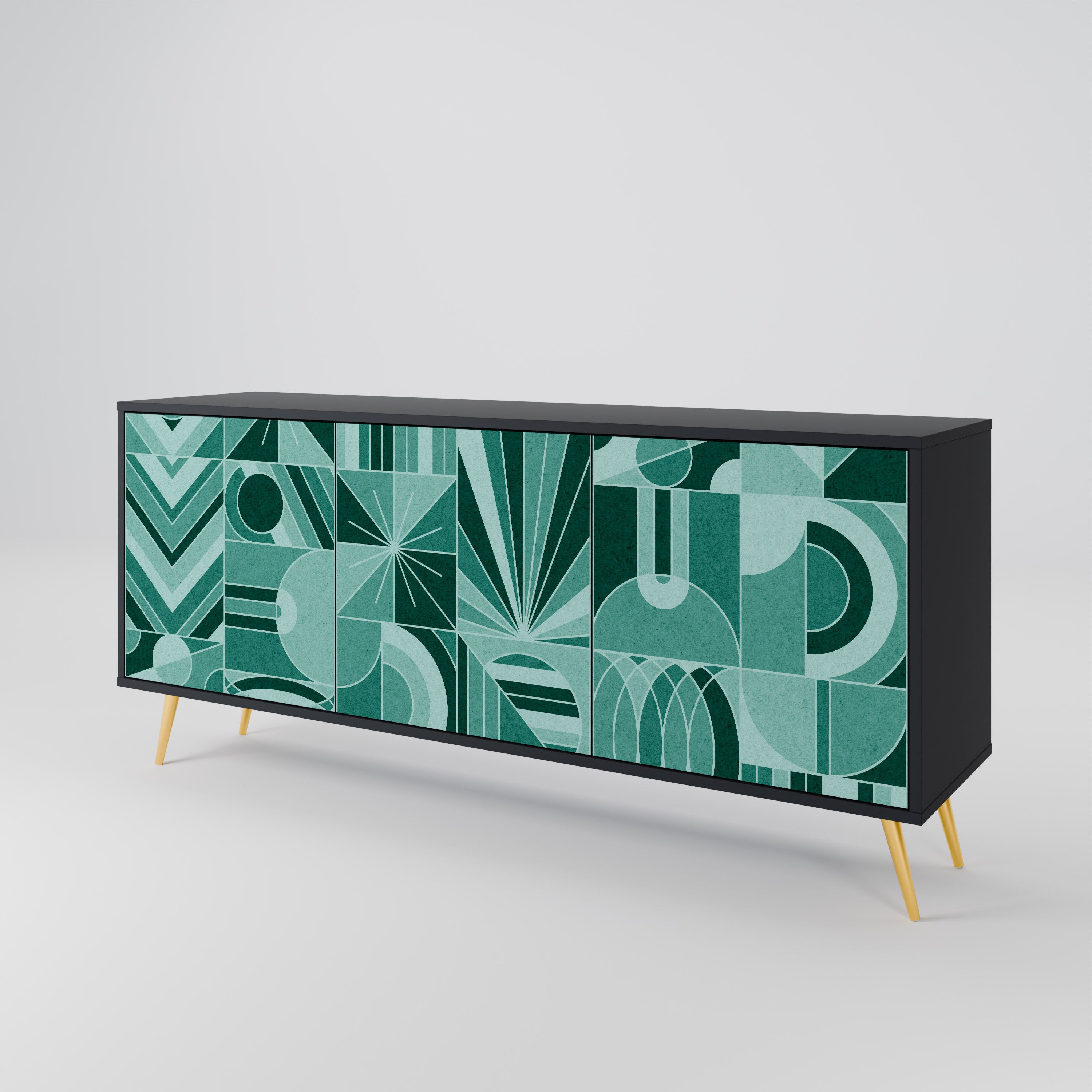 HARMONIC GRID 3-Door Sideboard