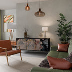 GILDED SWIRLS 3-Door Sideboard