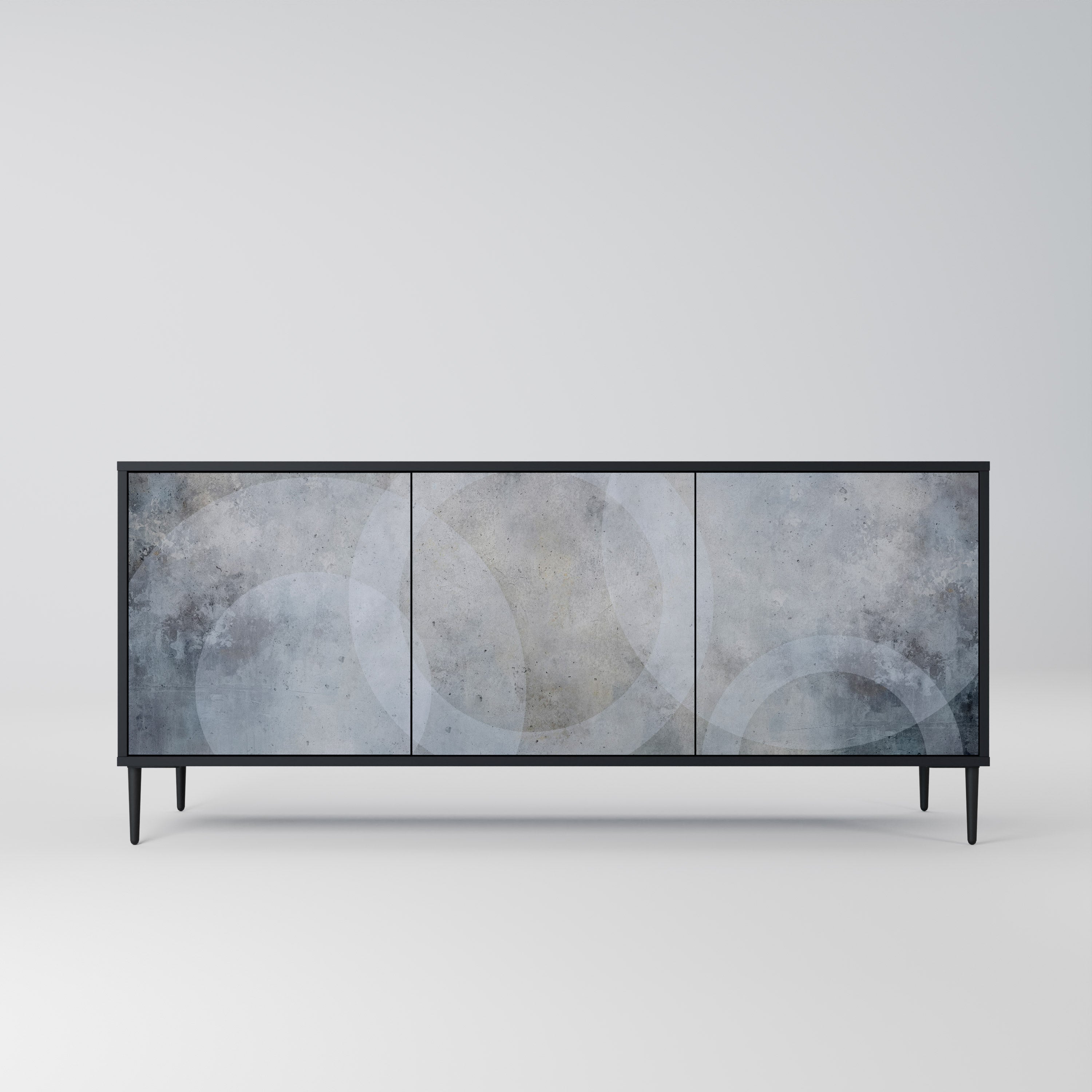 MUTED ARC 3-Door Sideboard