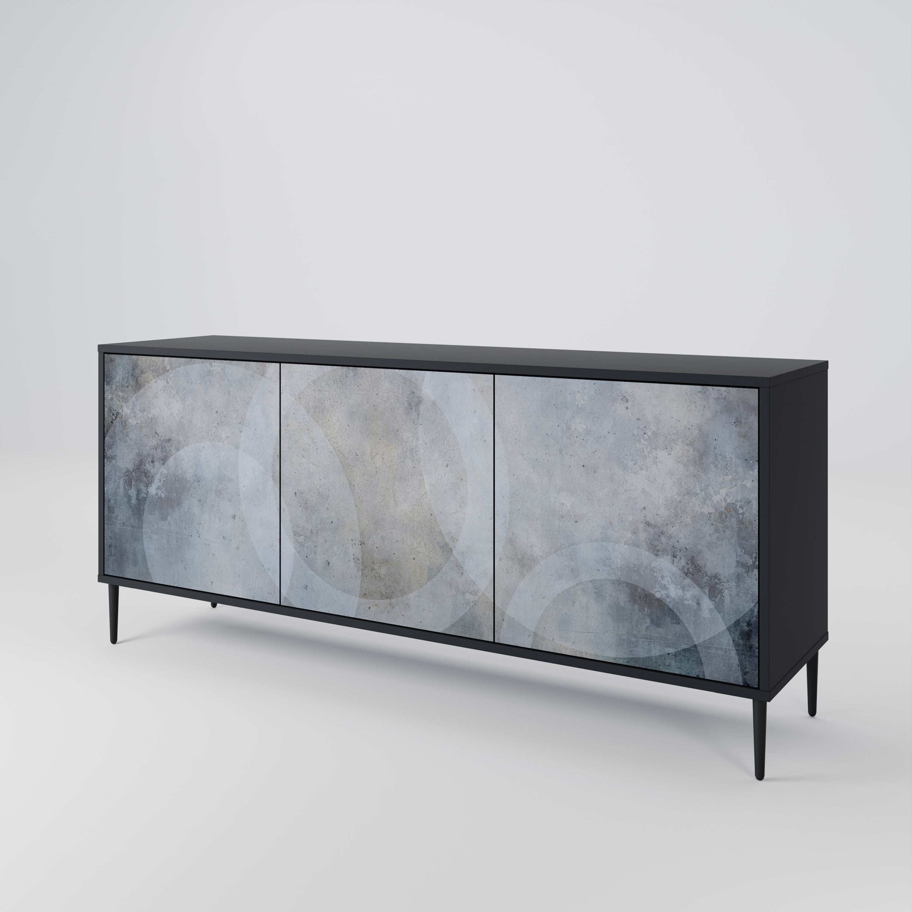 MUTED ARC 3-Door Sideboard