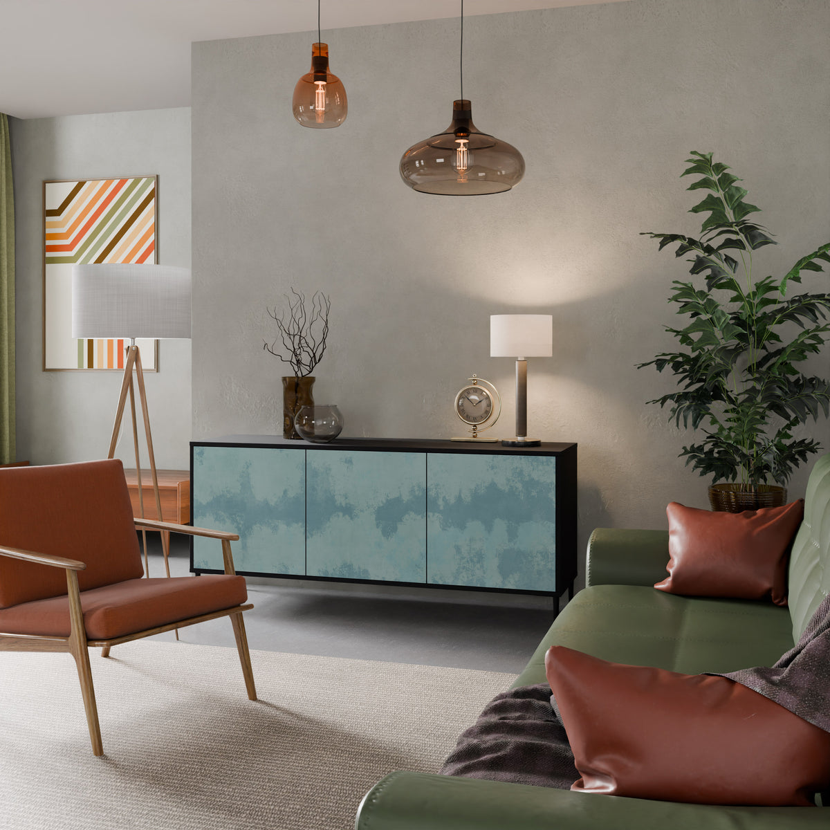 SKY WASH 3-Door Sideboard