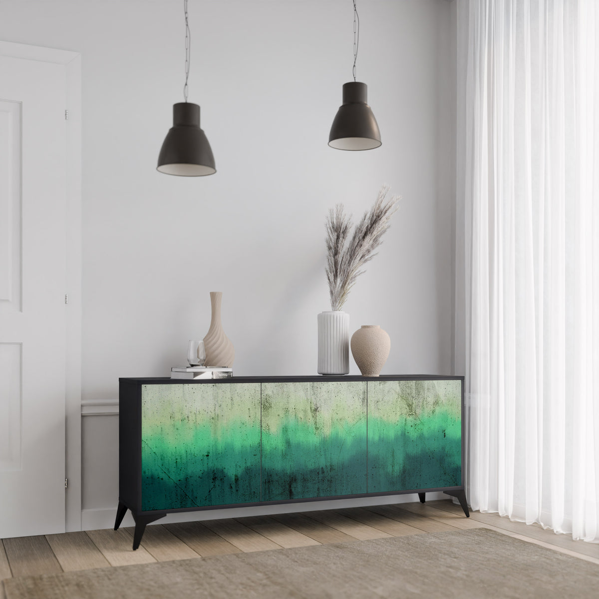 NORTHERN LIGHTS Skänk med tre dörrar
