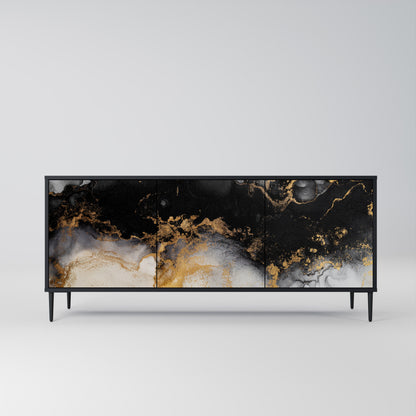 MARBLE OF TOMMORROW Skänk med tre dörrar