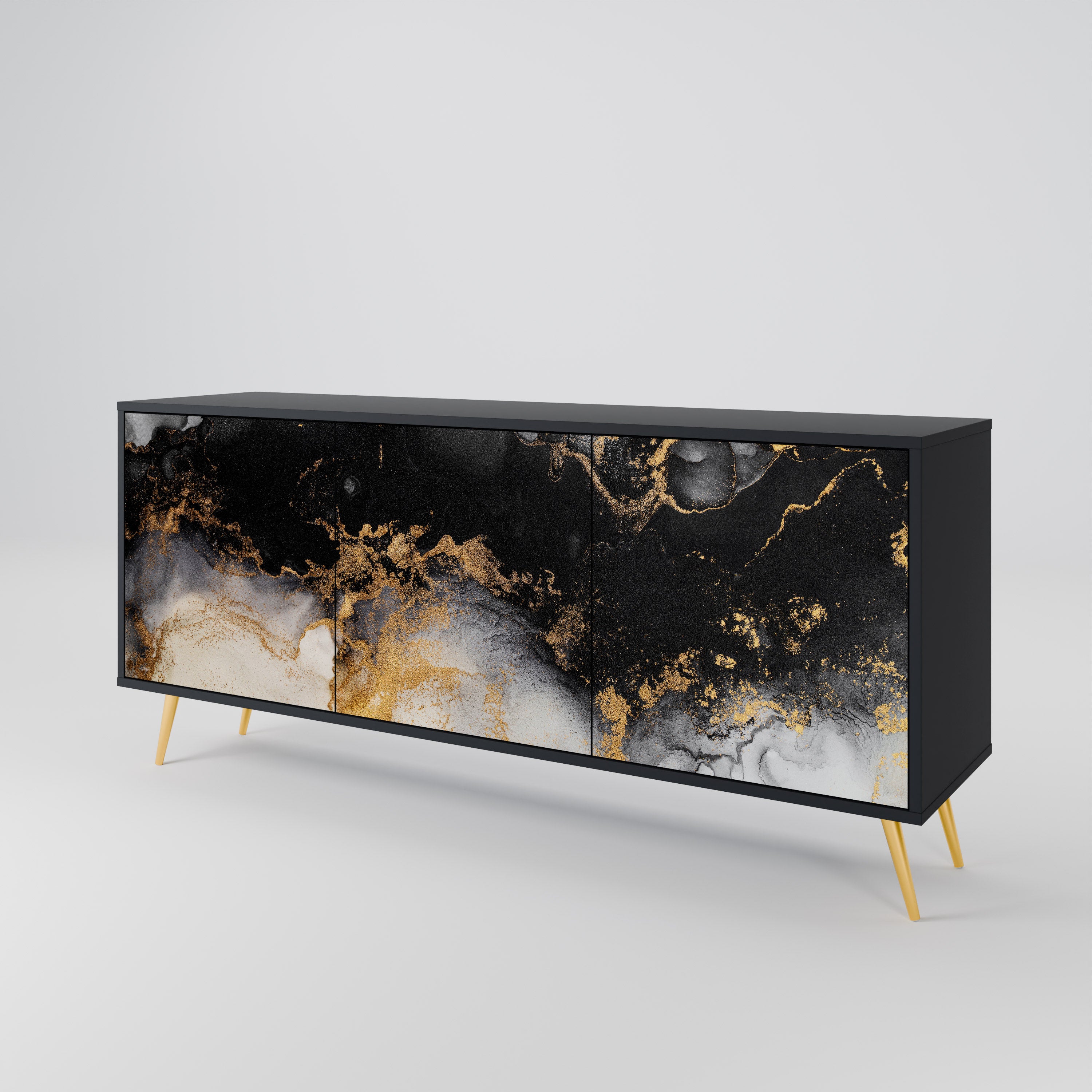 MARBLE OF TOMMORROW 3-Door Sideboard